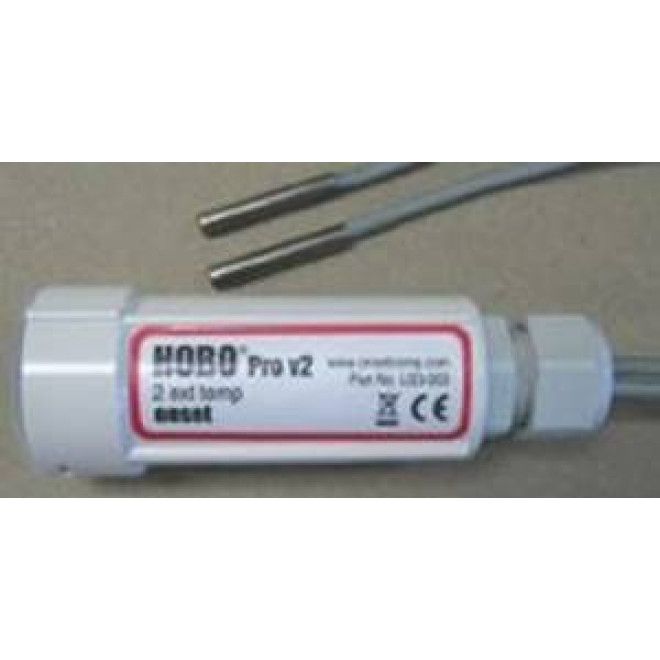 U23-003 - HOBO PRO v2 temp, mit 2 externen Sensoren